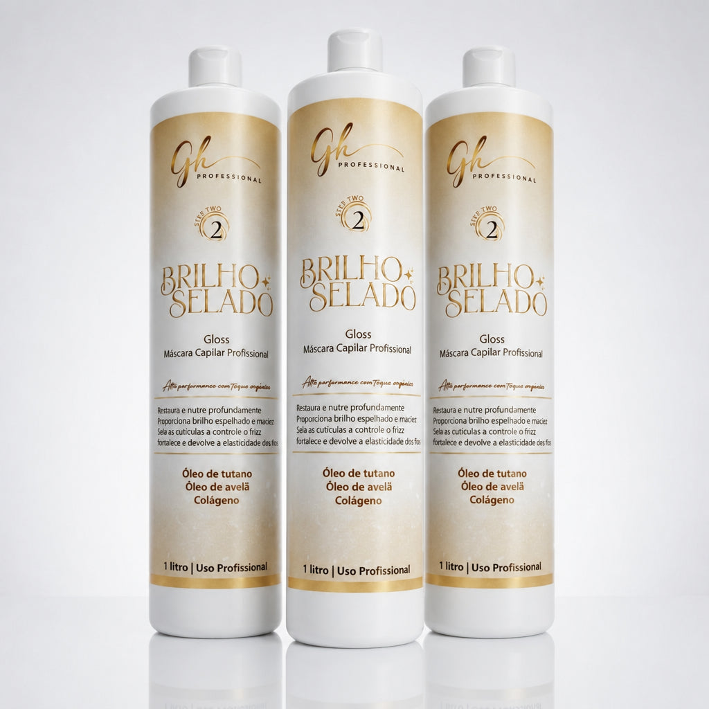 3 Brilho Selado – Alisamento Profissional