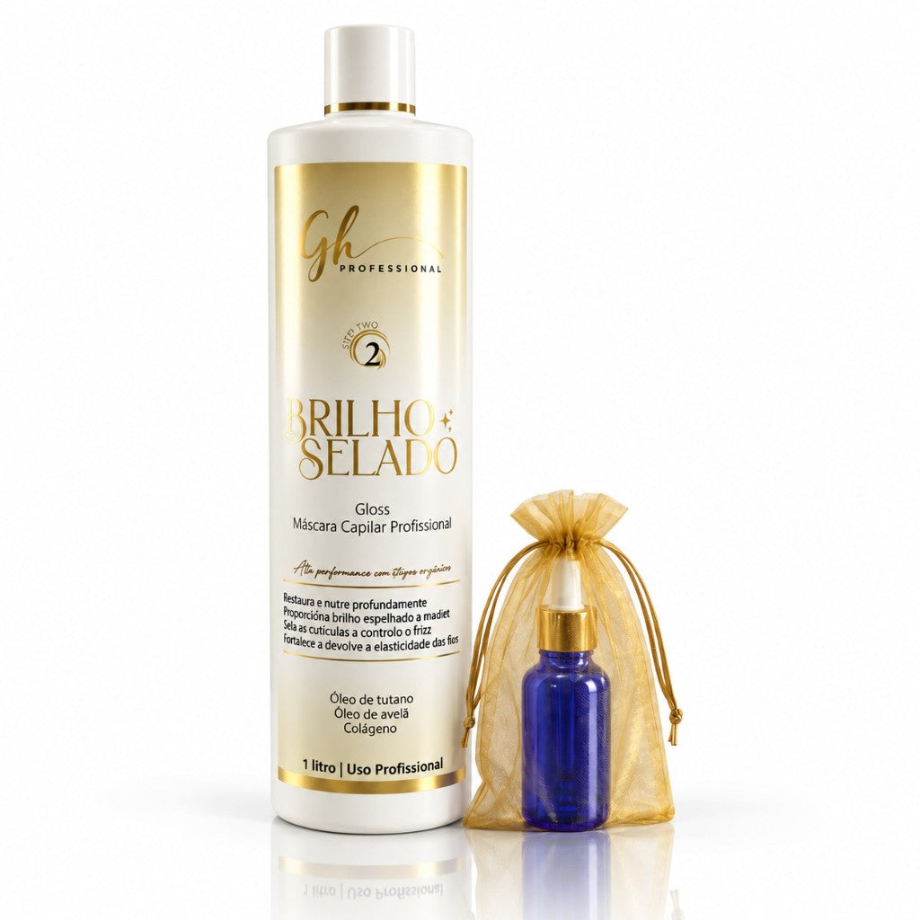 Alisamento Brilho Selado + Elixir mágico